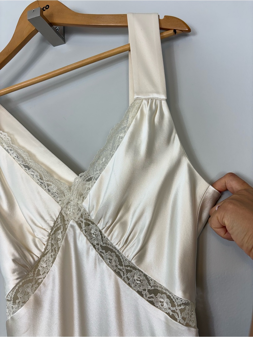 Reformation Chania Silk Dress Ivory Size Small *No Buttons - Picture 7 of 16